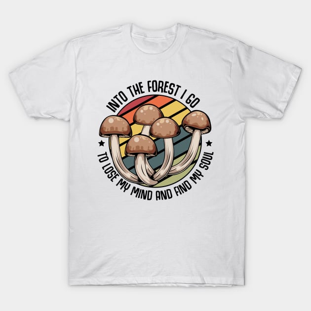 Mushroom Fungal T-Shirt by Lumio Gifts